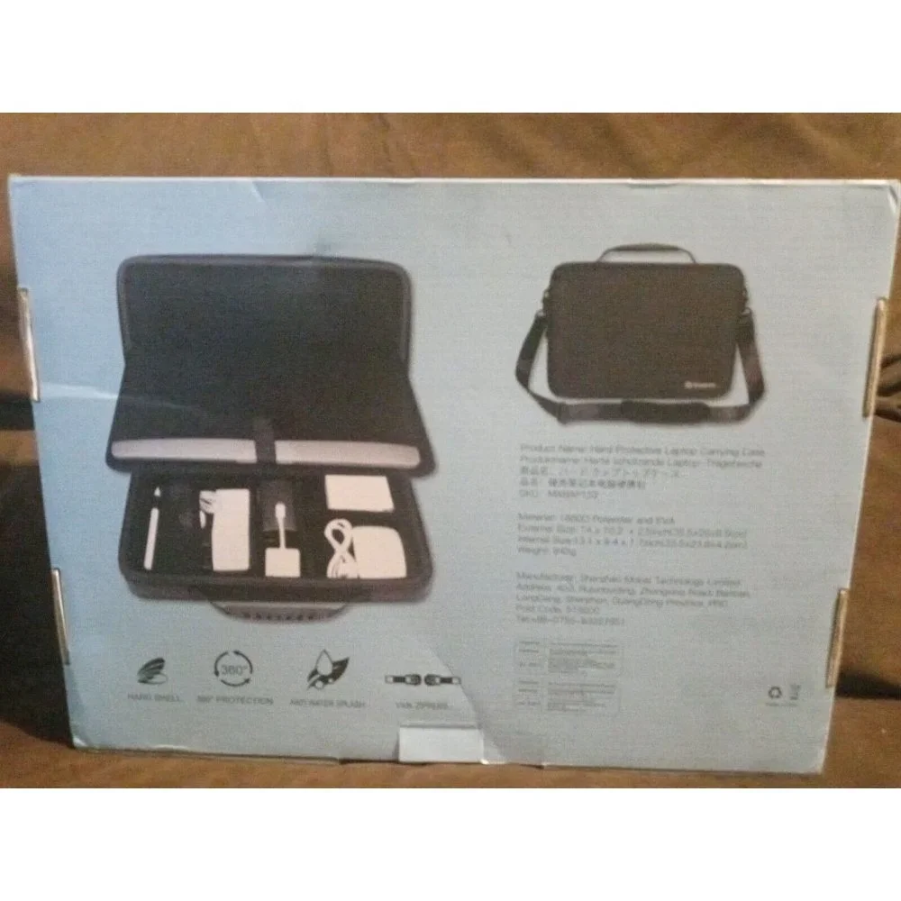 Smatree A361B Hard Protective Laptop Case Black Color Open Box